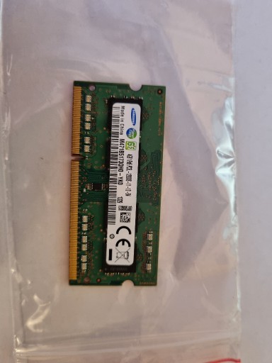 Zdjęcie oferty: Samsung 4GB DDR3 1Rx8 PC3L-12800S 1600MHz m471b517