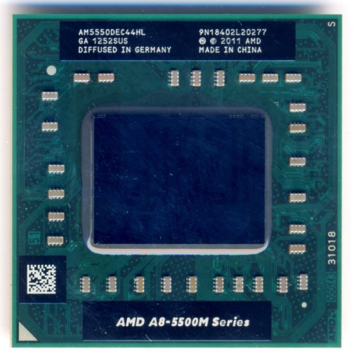 Zdjęcie oferty: AMD A8-5550M + 2 GB DDR3 SO-DIMM