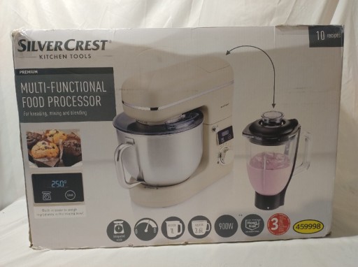 Zdjęcie oferty: Planetarny Robot Kuchenny Z Wbudowana Waga I Blenderem 900w SilverCrest 