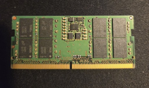 Zdjęcie oferty: Pamięć Micron 16GB ddr5 4800Mhz, jak nowa z laptopa.