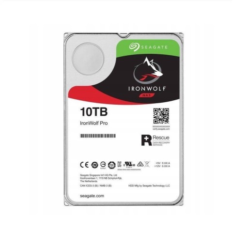 Zdjęcie oferty: Seagate IronWolf Pro 10TB 