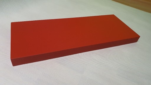 Zdjęcie oferty: Półka ścienna samowisząca komorowa; czerwona, 60