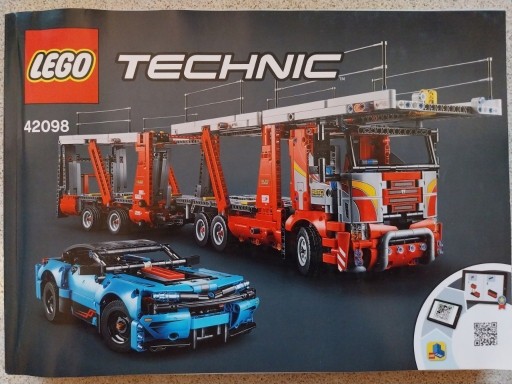Zdjęcie oferty: Lego technic 42098 LAWETA , SAMOCHÓD jak NOWA .