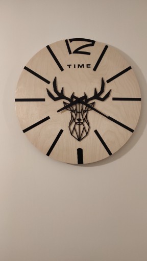 Zdjęcie oferty: Zegar dekoracyjny Jeleń 40 cm
