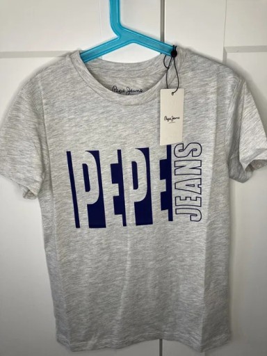 Zdjęcie oferty: T-shirt Pepe jeans szary 140cm, 10 lat