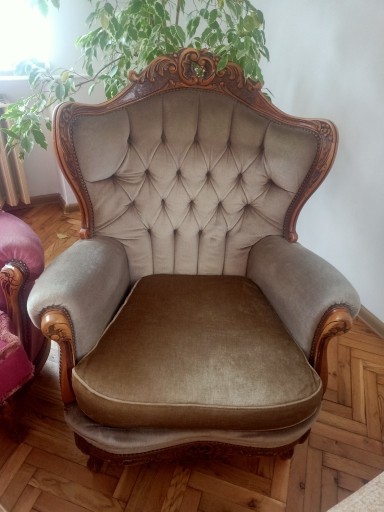 Zdjęcie oferty: Meble 2 fotele i sofa w stylu Ludwik XVI