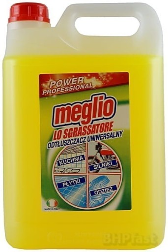 Zdjęcie oferty: Meglio odtłuszczacz uniwersalny 5L. Lemon 