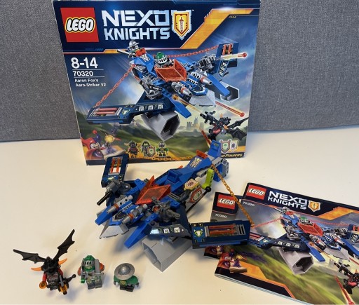 Zdjęcie oferty: LEGO Nexo Knights 70320 Myśliwiec Aarona Komplet