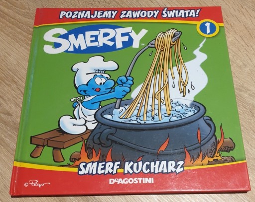Zdjęcie oferty: Smerfy - Smerf kucharz książka dla dzieci