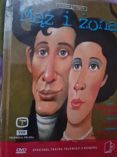 Zdjęcie oferty: Teatr Telewizji na DVD z książką Maz i żona 