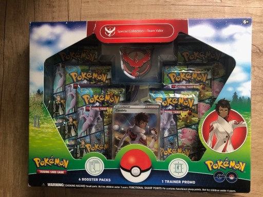 Zdjęcie oferty: Pokemon GO box special Collection Pin Team Valor C