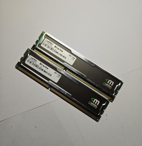 Zdjęcie oferty: Pamięć RAM Mushkin 4gb (2x2gb)