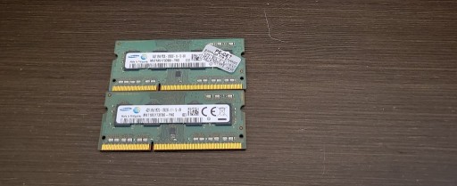 Zdjęcie oferty: Samsung 2x 4GB DDR3L