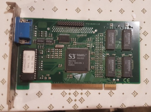 Zdjęcie oferty: Karta graficzna retro PCI S3 Trio64V do DOS