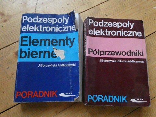 Zdjęcie oferty: Elementy bierne półprzewodniki Borczyński dwa TOM 
