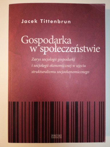 Zdjęcie oferty: Gospodarka w społeczeństwie