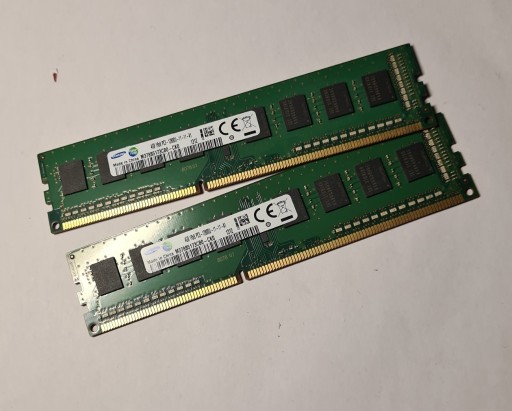 Zdjęcie oferty: Pamięć RAM Samsung DDR3 8GB (2x4GB) 1600MHz CL11