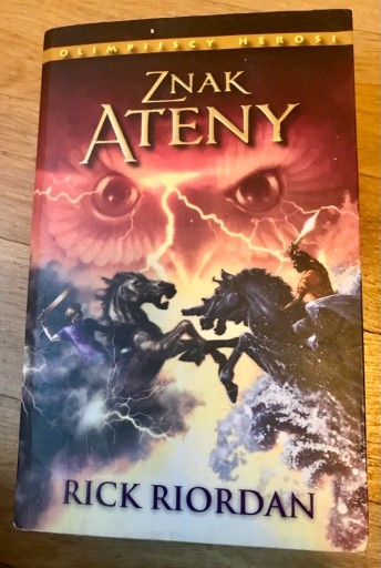 Zdjęcie oferty: Znak Ateny Rick Riordan 