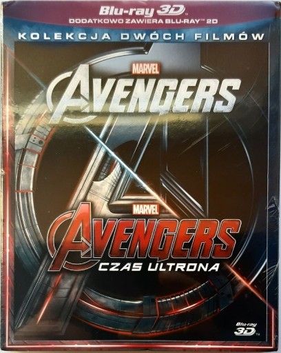 Zdjęcie oferty: AVENGERS 3D / CZAS ULTRONA 3D [4 BLU-RAY] FOLIA