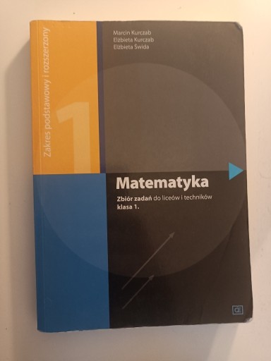 Zdjęcie oferty: Zbiór zadań Matematyka 1 MATURA