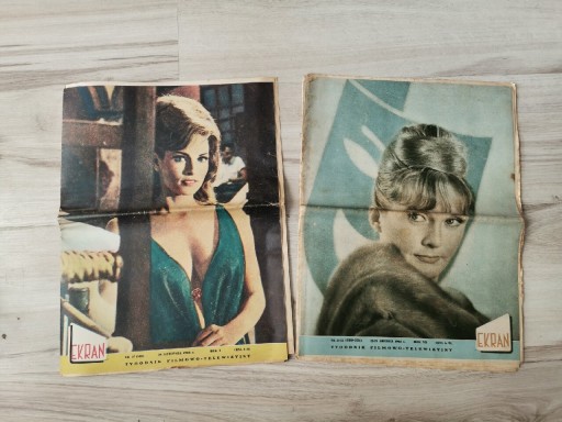 Zdjęcie oferty: Stare czasopismo magazyn prl Ekran B. Bardot 1963