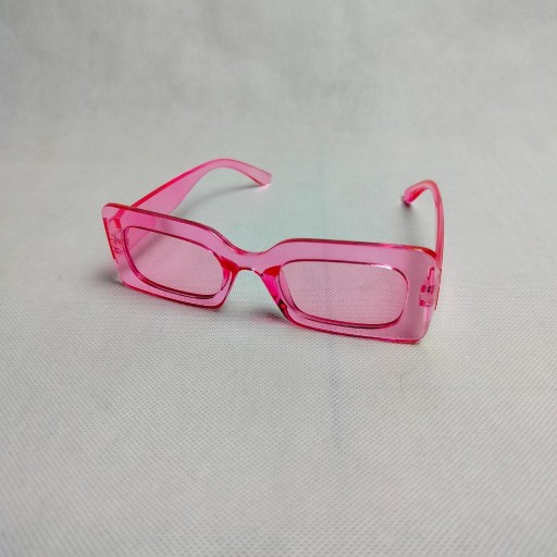 Zdjęcie oferty: Różowe Damskie Okulary Przeciwsłoneczne
