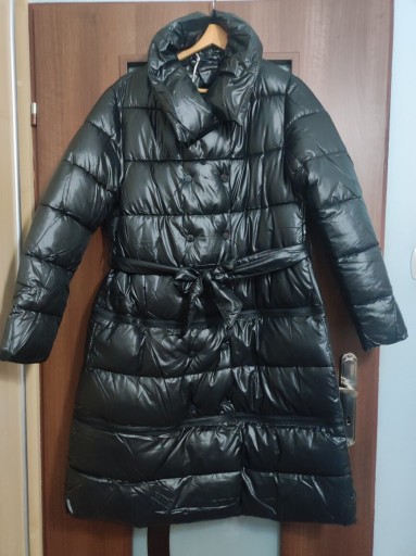 Zdjęcie oferty: Nowa czarna kurtka damska zimowa pikowana XL 42 