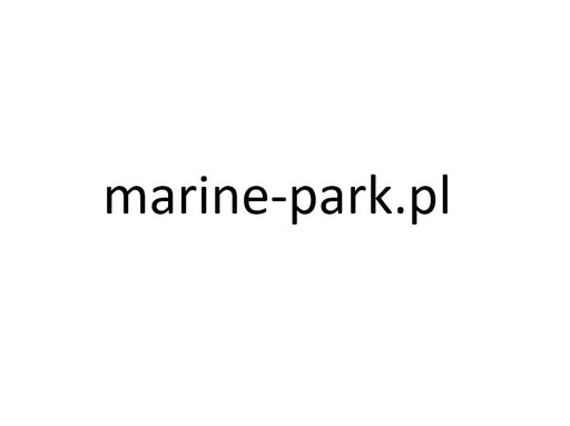 Zdjęcie oferty: Domena marine-park.pl