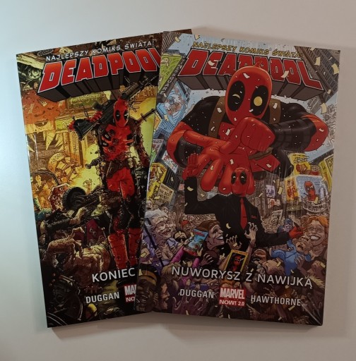 Zdjęcie oferty: Deadpool T.1 Nuworysz z nawijką T.2 Koniec błędu