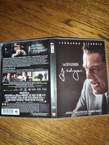 Zdjęcie oferty: J.Edgar - DVD, Eastwood, DiCaprio, Hoover, FBI