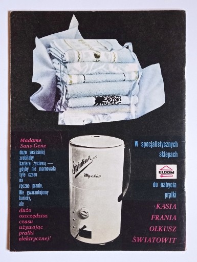 Zdjęcie oferty: Magazyn Ty i Ja nr 5 (61) maj 1965 rok 