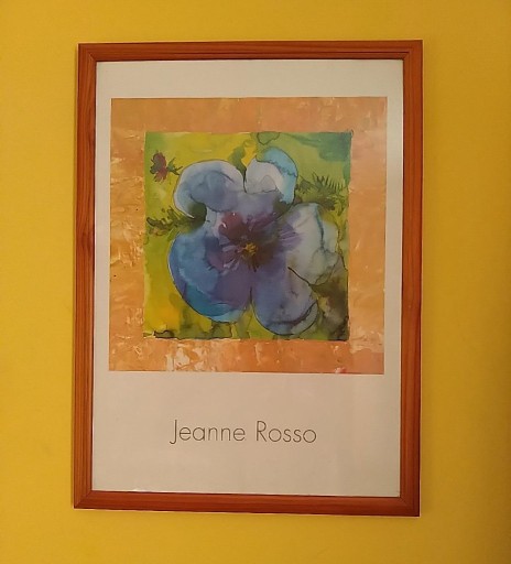 Zdjęcie oferty: Obraz Jeanne Rosso, Kwiat - reprodukcja 