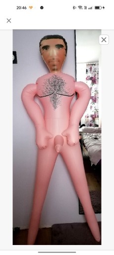 Zdjęcie oferty: Lalka dmucha facet na 18 lub panieński 