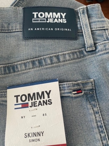 Zdjęcie oferty: Nowe jeansy Tommy 36/32 Grey 