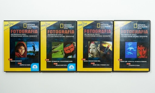 Zdjęcie oferty: Fotografia kurs National Geographic 4 płyty CD