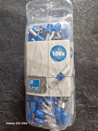 Zdjęcie oferty: Tulejka kablowa izolowana 2.5mm