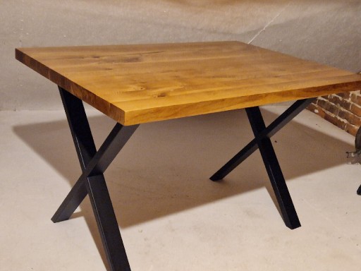 Zdjęcie oferty: nowoczesny stół dębowy loft z oflisem lub bez