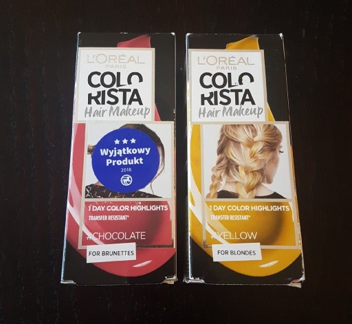 Zdjęcie oferty: Loreal Colorista farba do włosów Chocolate Yellow