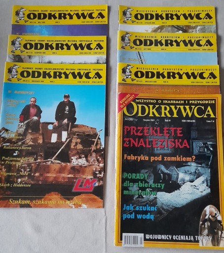 Zdjęcie oferty: ODKRYWCA/ARCHEOLOGIA ŻYWA NUMERY ARCHIWALNE