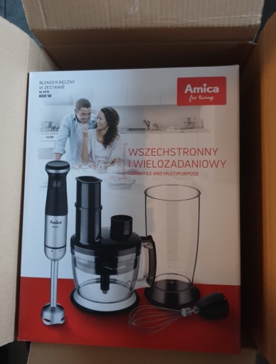 Zdjęcie oferty: Blender AMICA BL 6016 z szatkownicą i malakserem