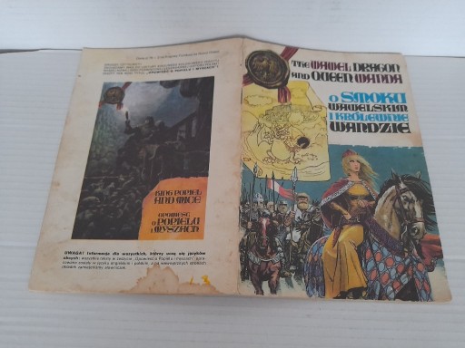 Zdjęcie oferty: Komiks O SMOKU WAWELSKIM I KRÓLEWNIE WANDZIE 1987