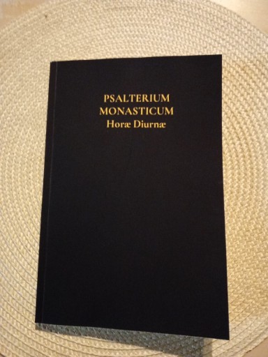 Zdjęcie oferty: Psalterium Monasticum Horae Diurnae Psałterz łaciński trydencki 