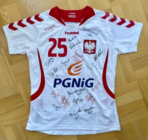 Zdjęcie oferty: Hummel Piłka Ręczna Polska K. Zalewska autografy