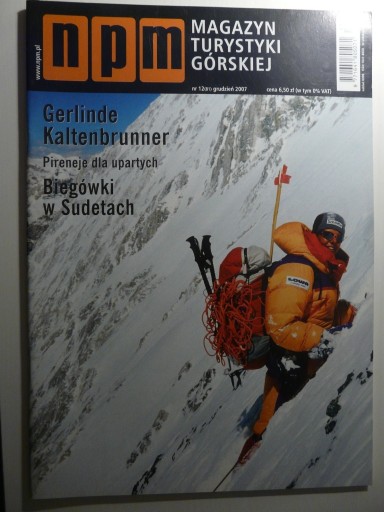 Zdjęcie oferty: Magazyn turystyki górskiej n.p.m. grudzień 2007