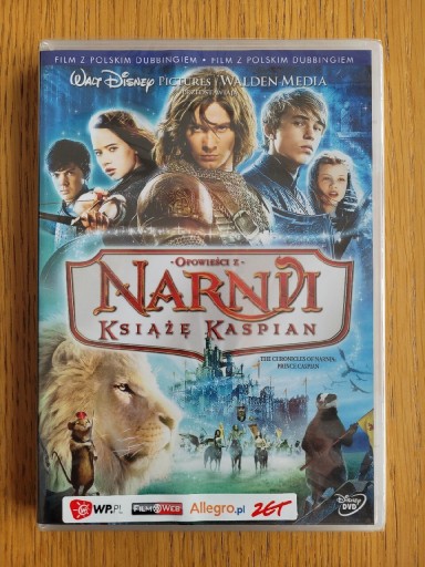 Zdjęcie oferty: Opowieści z Narnii Książę Kaspian DVD nowa, FOLIA