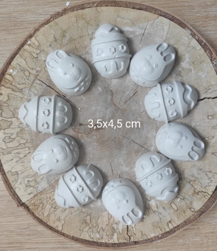 Zdjęcie oferty: Figurki z gipsu ceramicznego jajka wielkanocne
