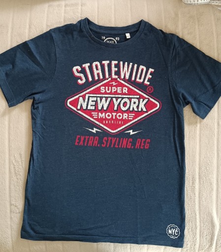 Zdjęcie oferty: T-shirt NEW YORK MOTOR bawełna C&A r.158/164