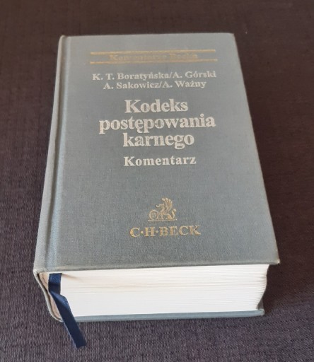 Zdjęcie oferty:  Kodeks Postępowania Karnego Beck 