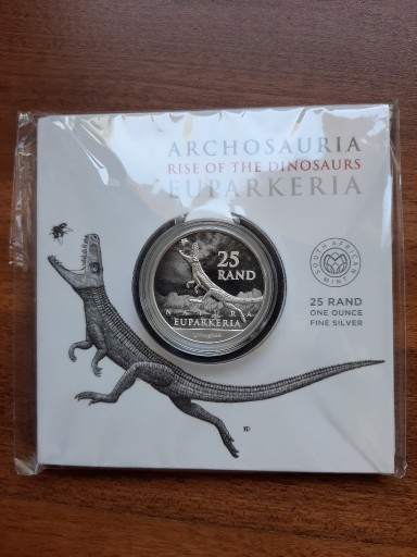 Zdjęcie oferty: Archosauria Dinosaurs Natura 2019 1 uncja srebra