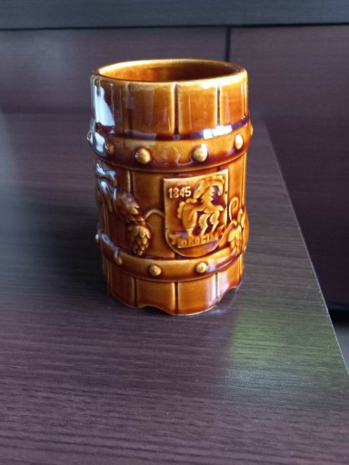 Zdjęcie oferty: Stary Kolekcjonerski Ceramiczny Kufel do Piwa 